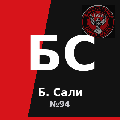 Б. Сали – Нападател на Локомотив София